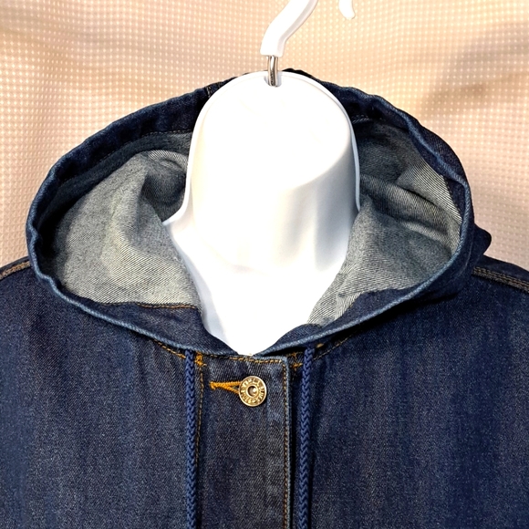 Vintage, NWT L.A. Blues, Denim Jacket with Hood. - Picture 4 of 13
